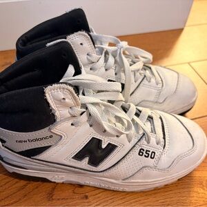 New Balance 650 UNISEX High-Top Sneakers, 6.5W / 5M